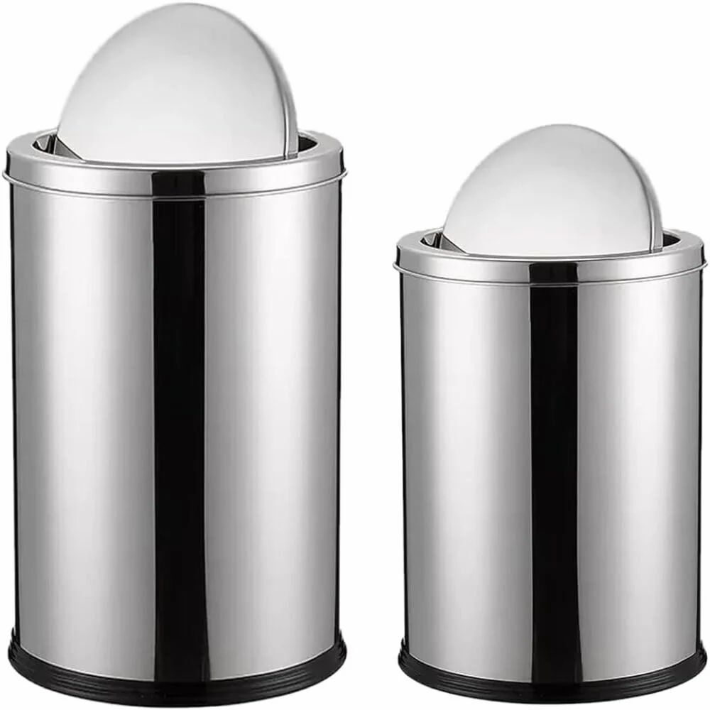 Stainless Steel Round Dustbin