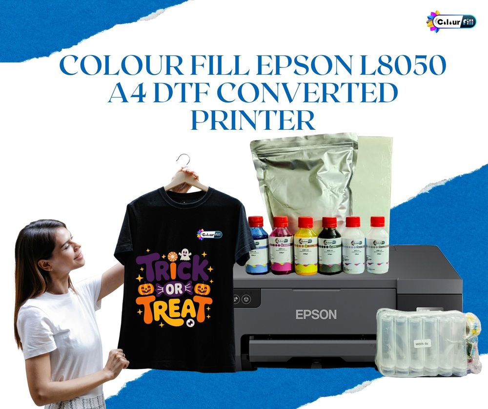 Epson L8050 A4 Dtf Converted Printer - Application: Industrial