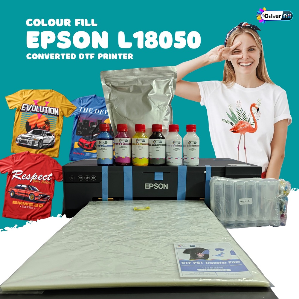 Epson L18050 Dtf Converted Printer - Application: Industrial