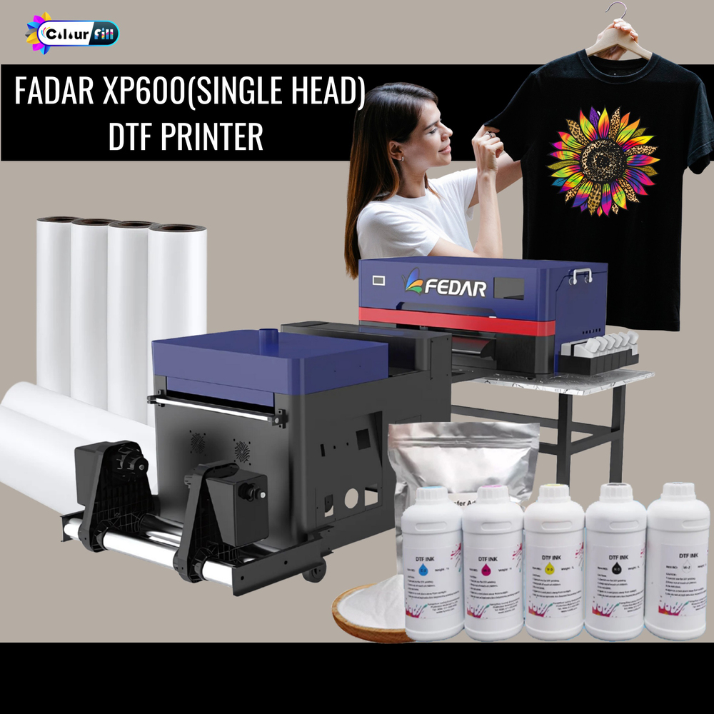 12 Inch Roll To Roll Fedar Single Head Dtf Printer - Application: Industrial