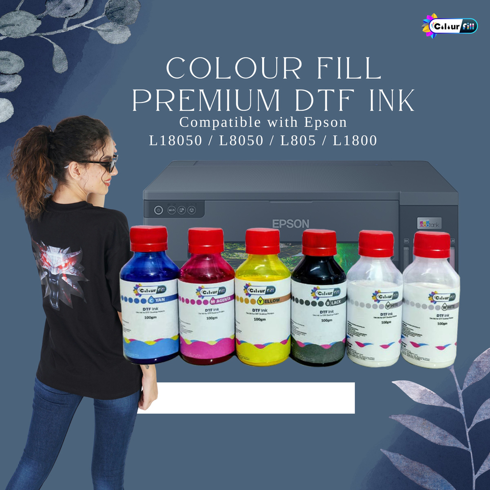 100Ml Premium Dtf Ink Set - Application: Digital Printing
