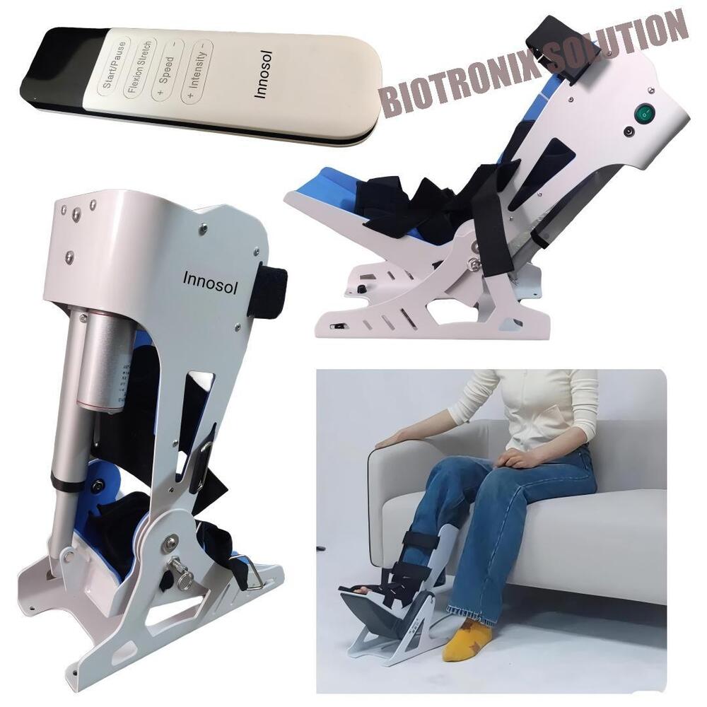 Efficient Motorized Ankle CPM With Quiet Operation And Smooth Movement