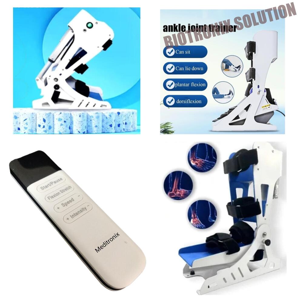 Efficient Motorized Ankle CPM With Quiet Operation And Smooth Movement