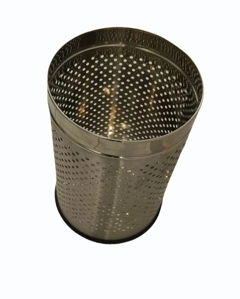 Stainless Steel Perforated Pedal Bin