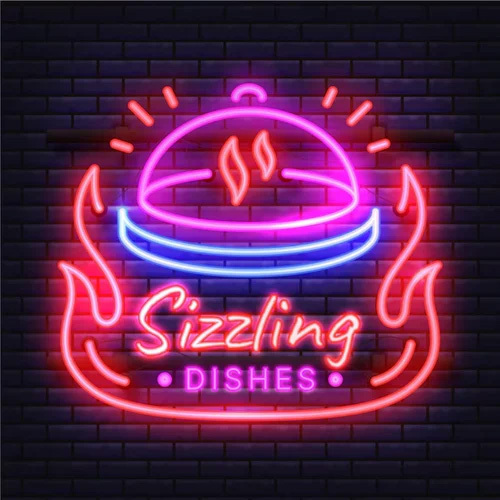 Restaurant Neon Sign Board