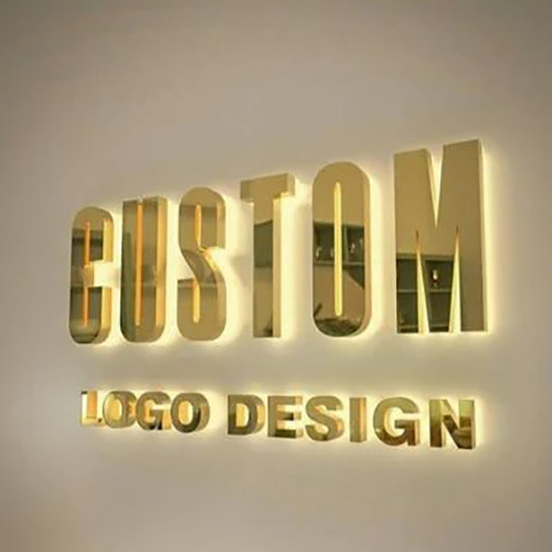 Brass Letter Sign Board