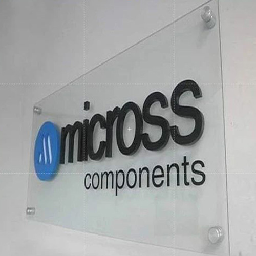 Rectangular Acrylic Sandwich Board