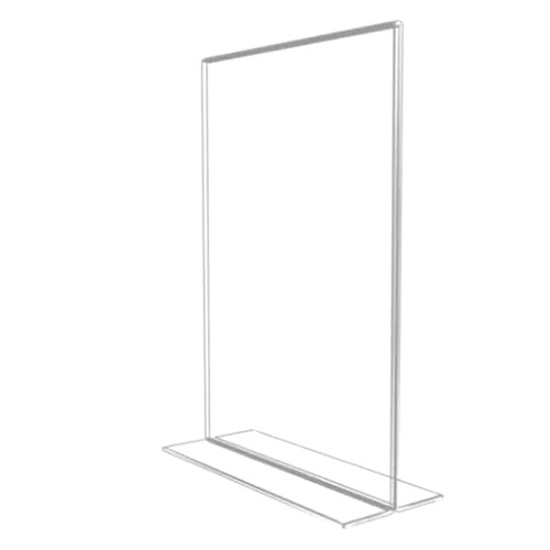 Glass Acrylic Sign Holder