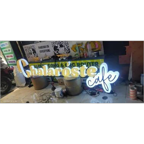 LED Acrylic Glow Sign Board