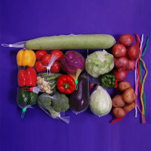 Vegetables Net Bag - Color: Yellow