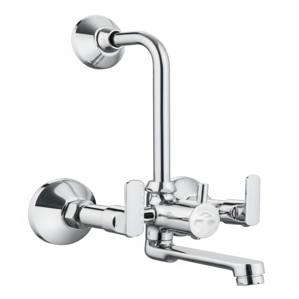 RAZ-1555 Razor Brass Wall Mixer With L Bend