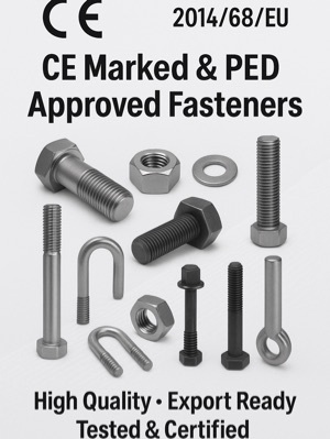 Ce Marked & Ped Approved Fasteners - Application: Construction