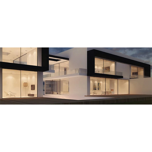 Aluminium Fixed Glass Window - Color: Any Color