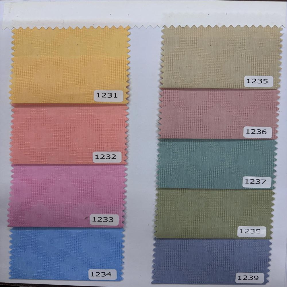 COTTON LINEN DOBBY SHIRTING FABRIC