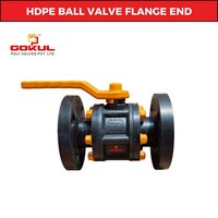 Gokul Pp Black Flangend Ball Valve