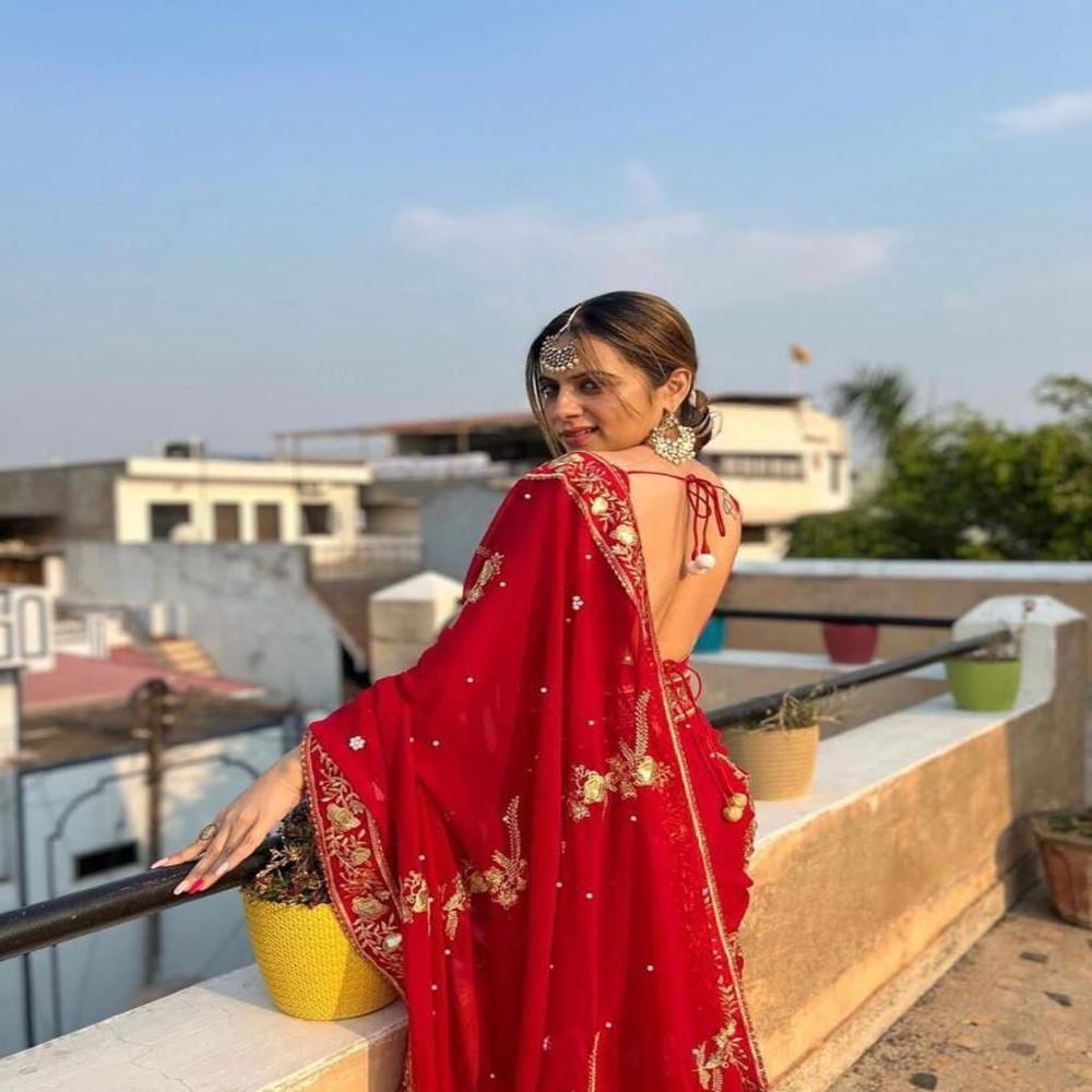 Indian Women Designer Saree