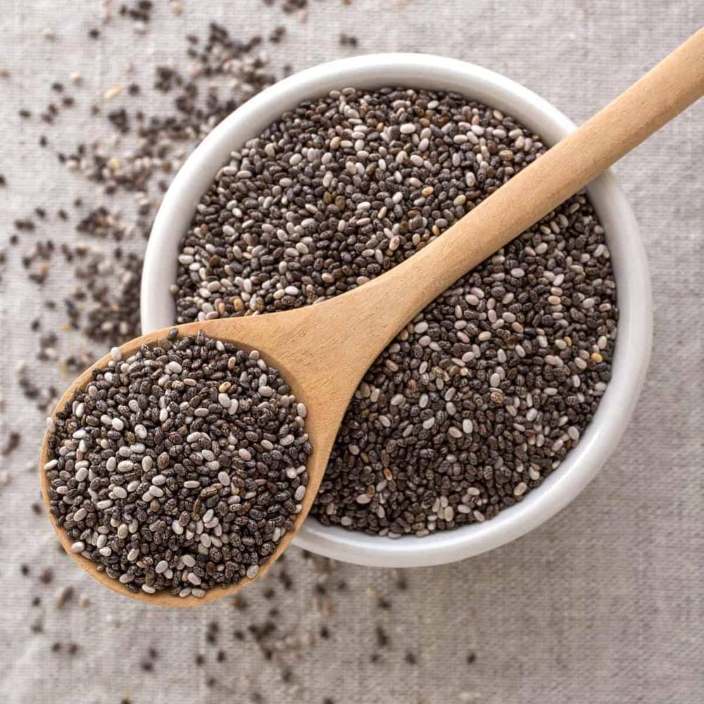 Wholesale Organic Black Chia Seeds High in Protein Cleaned Dried and Packaged in Bags 