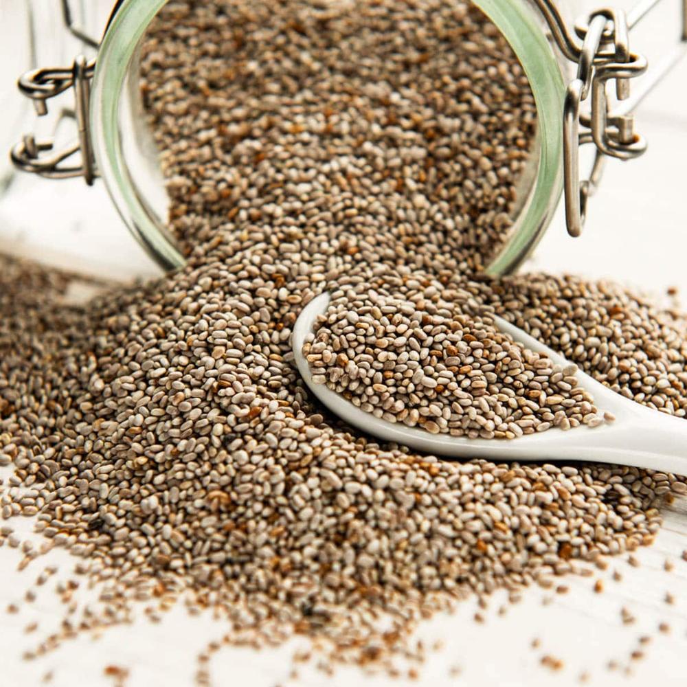 Wholesale Organic Black Chia Seeds High in Protein Cleaned Dried and Packaged in Bags 