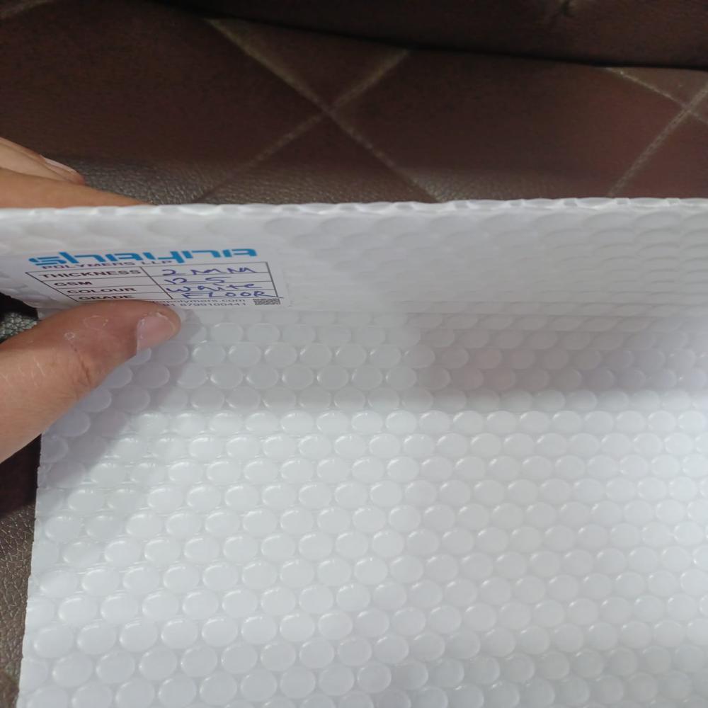 Pp Bubble Floor Guard Sheet - Color: White