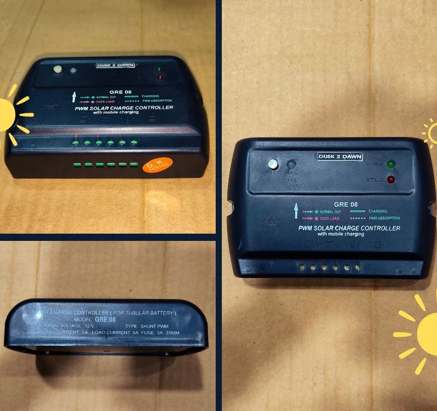 60A Pwm Solar Charge Controller - Application: Industrial