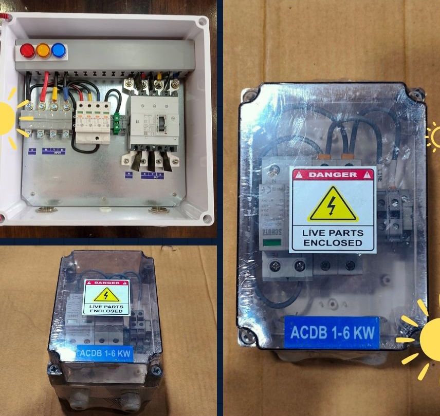 6Kw Three Phase Solar Acdb - Application: Industrial
