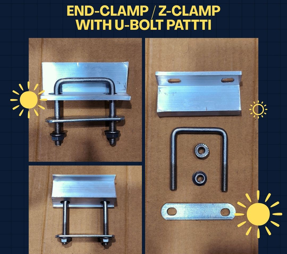 Z Clamp With U Bolt Patti - Feature: Easy To Use