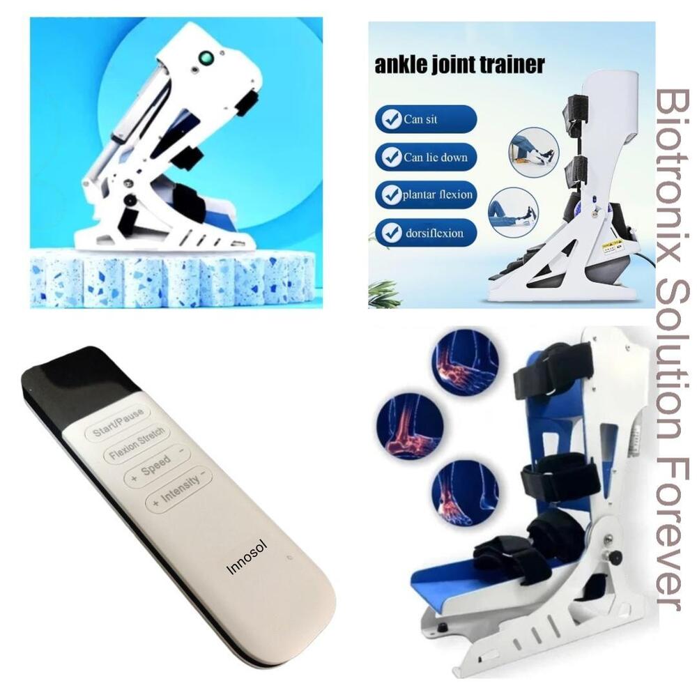 Ankle Joint Cpm Device With Digital Angle Indication And Speed Levels