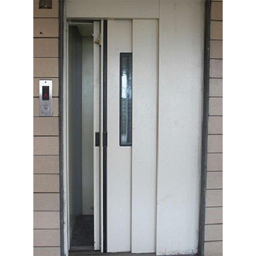 Manual Telescopic Door Home Elevator - Material: Stainless Steel