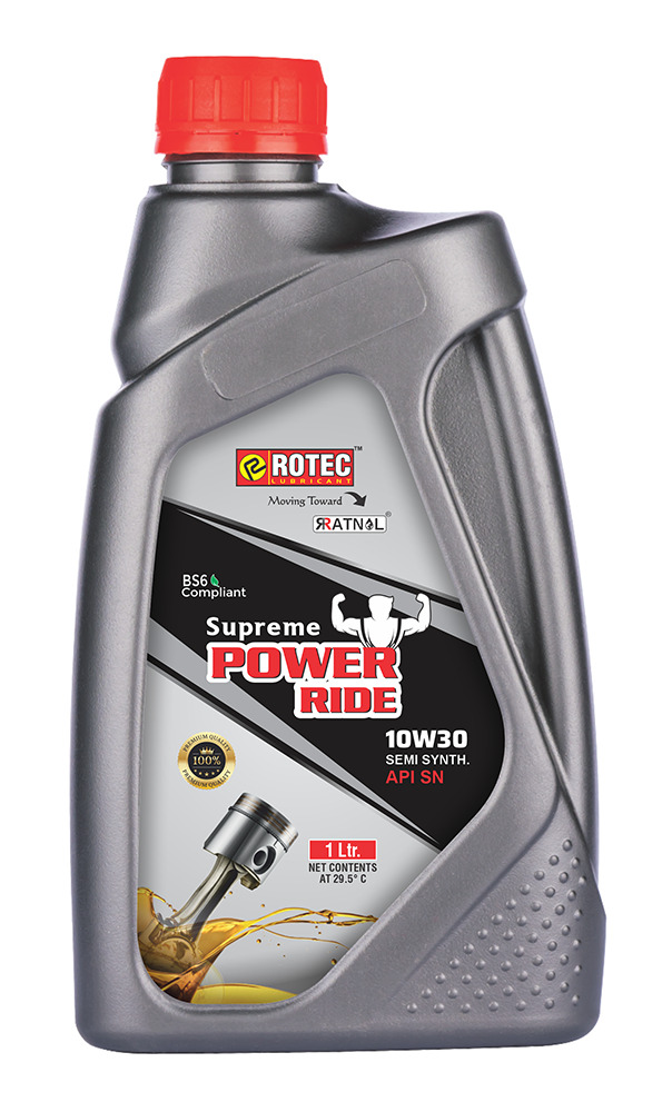 1 Ltr 10W-30 Semi Synthetic Api Sn Engine Oil - Application: Automobile