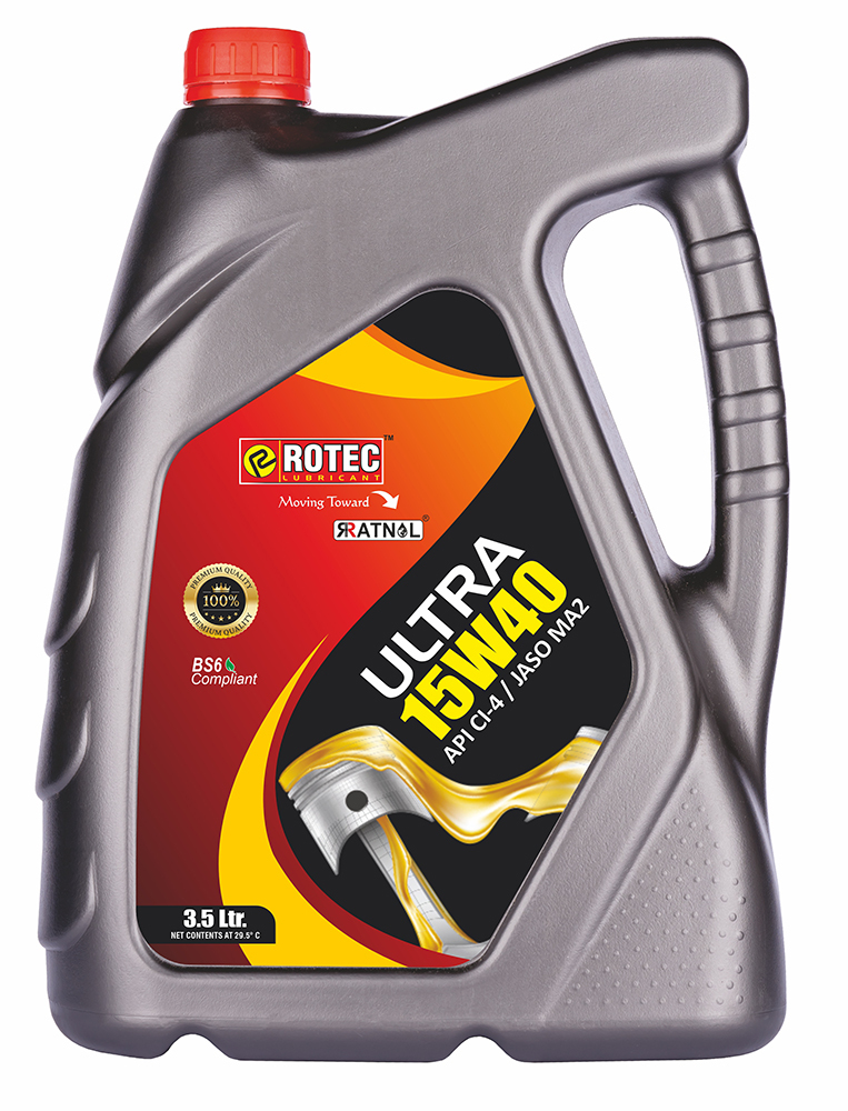 3.5L 15W40 Ci-4 Ultra Engine Oil - Application: Automobile