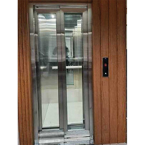 Auto Glass Door Passenger Elevator - Material: Stainless Steel