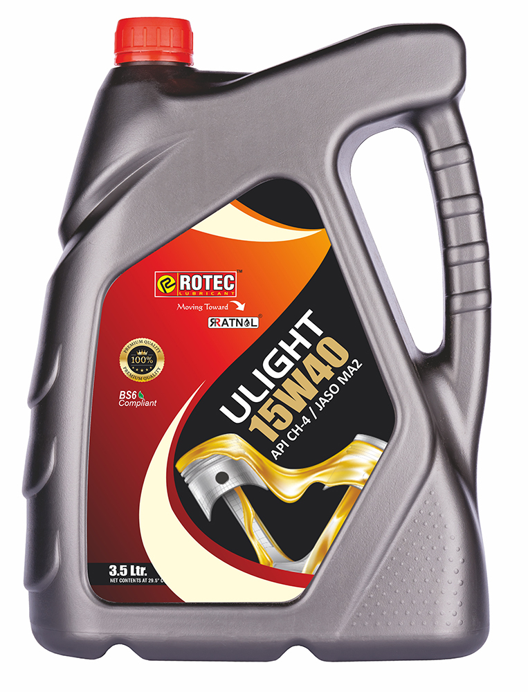 3.5L 15W40 Ulight Lubricant Oil - Application: Automobile
