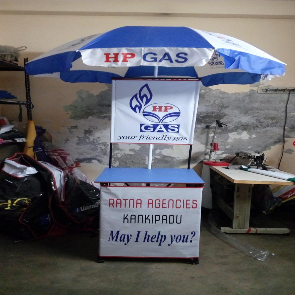 Cross Canopy Promotional Table