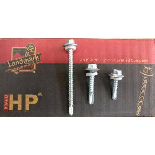 Hp Self Drilling Screw - Steel Alloy, 1 Inch Length | High Corrosion Resistance, Precision Thread Design