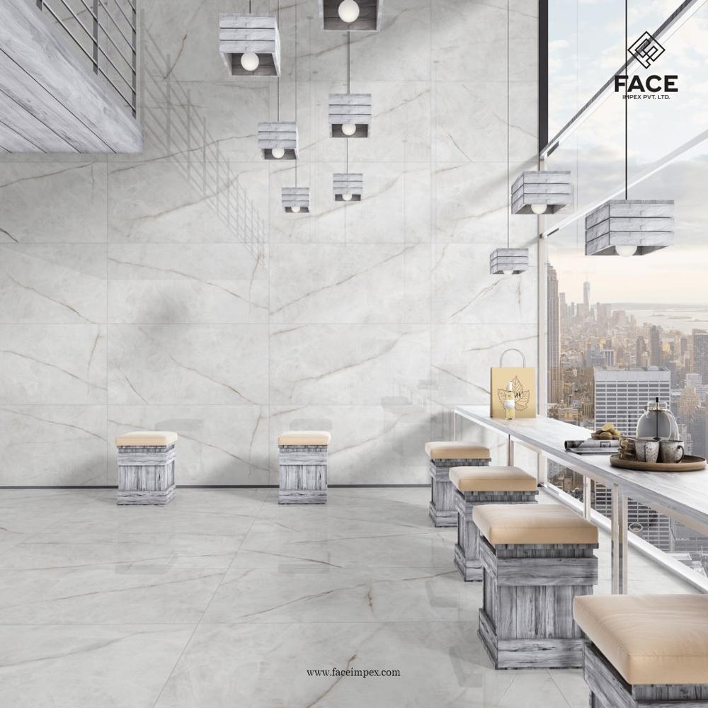 DLG -195 60x120 porcelain tiles available in glossy satin and matt finish with superior durability