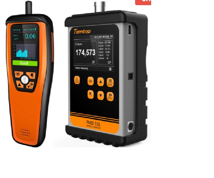 Hh Particle Counter - Color: Orange Black