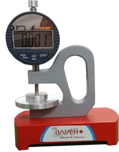 Digital Thickness Gauge - Color: Red