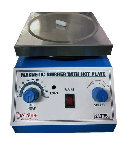 Hot Plate With Magnetic Stirrer - Color: Blue