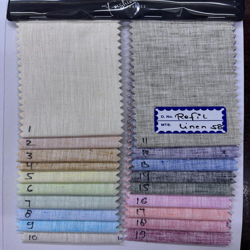 REFIL LINEN COTTON FABRIC