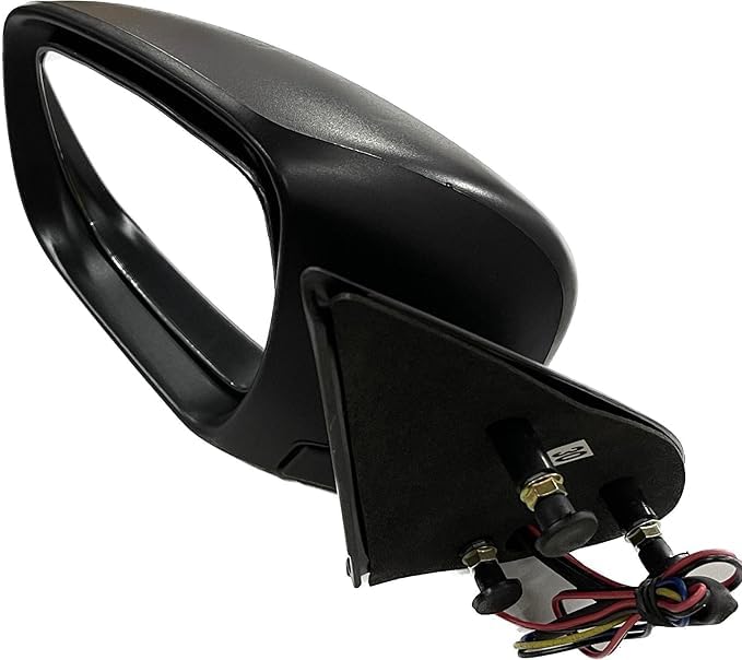 7 WIRE Side/Door Mirror for Maruti Dzire 2017- Now,Motor with Indicator & Coupler Black, Automatic Fold