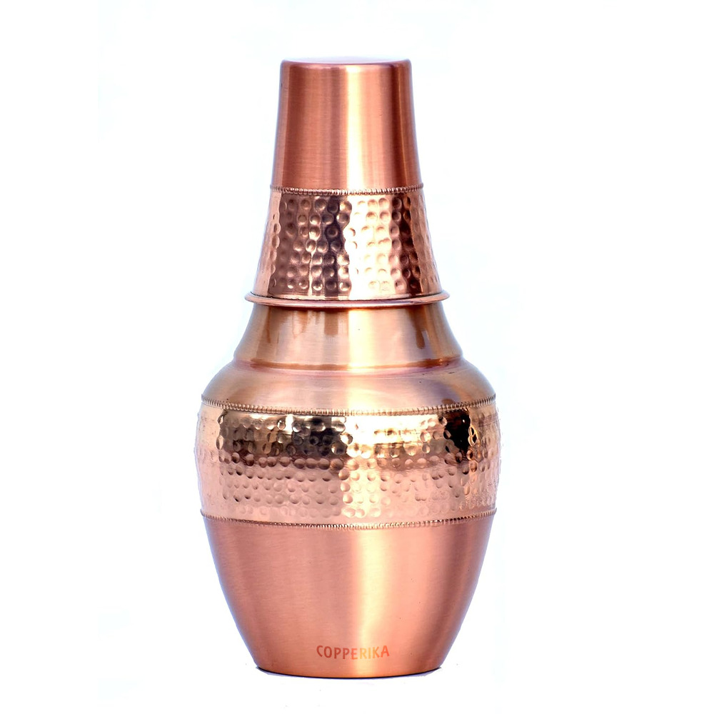 Venus Copper Jar With Glass - Color: Various Available
