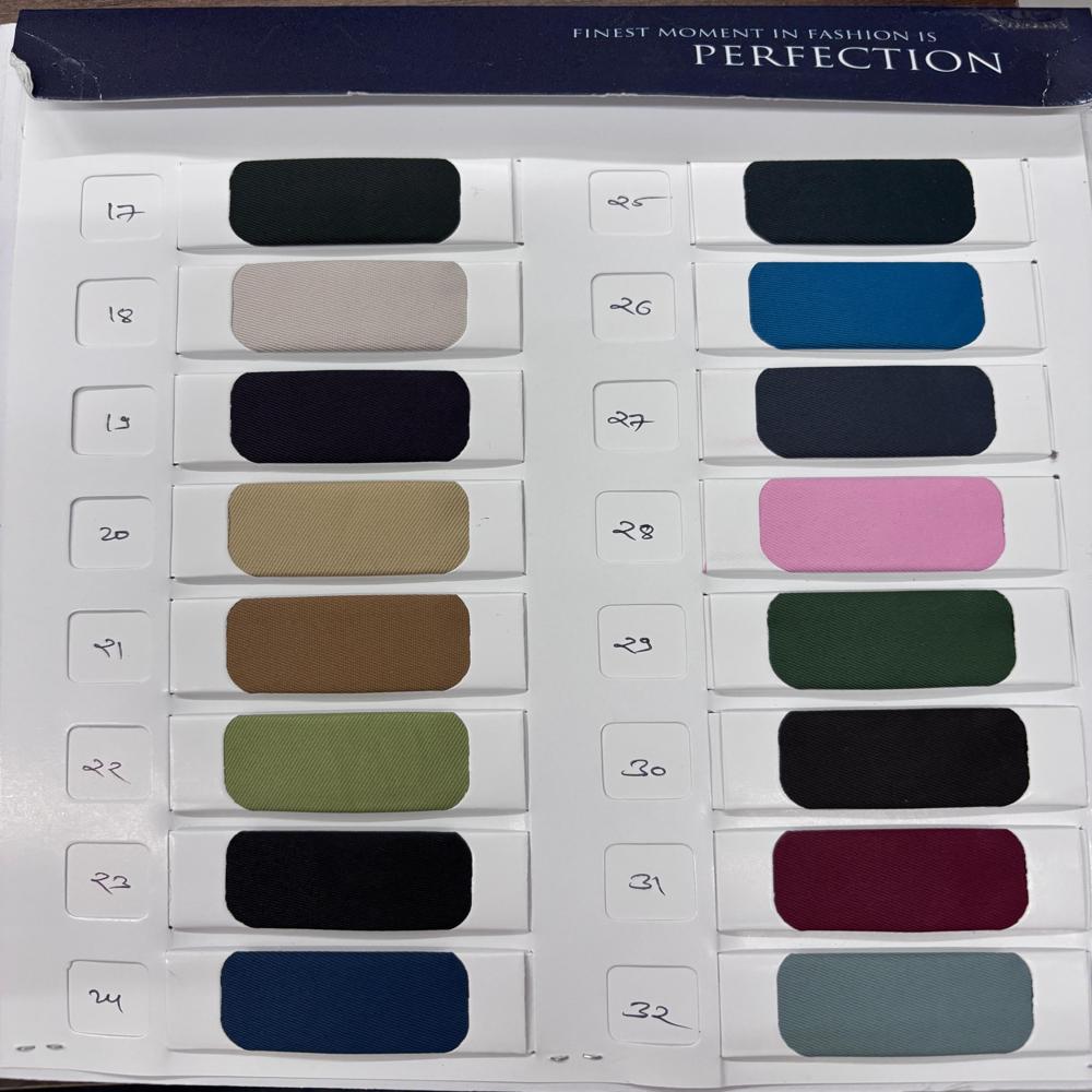 Plain Tr Suiting Fabric