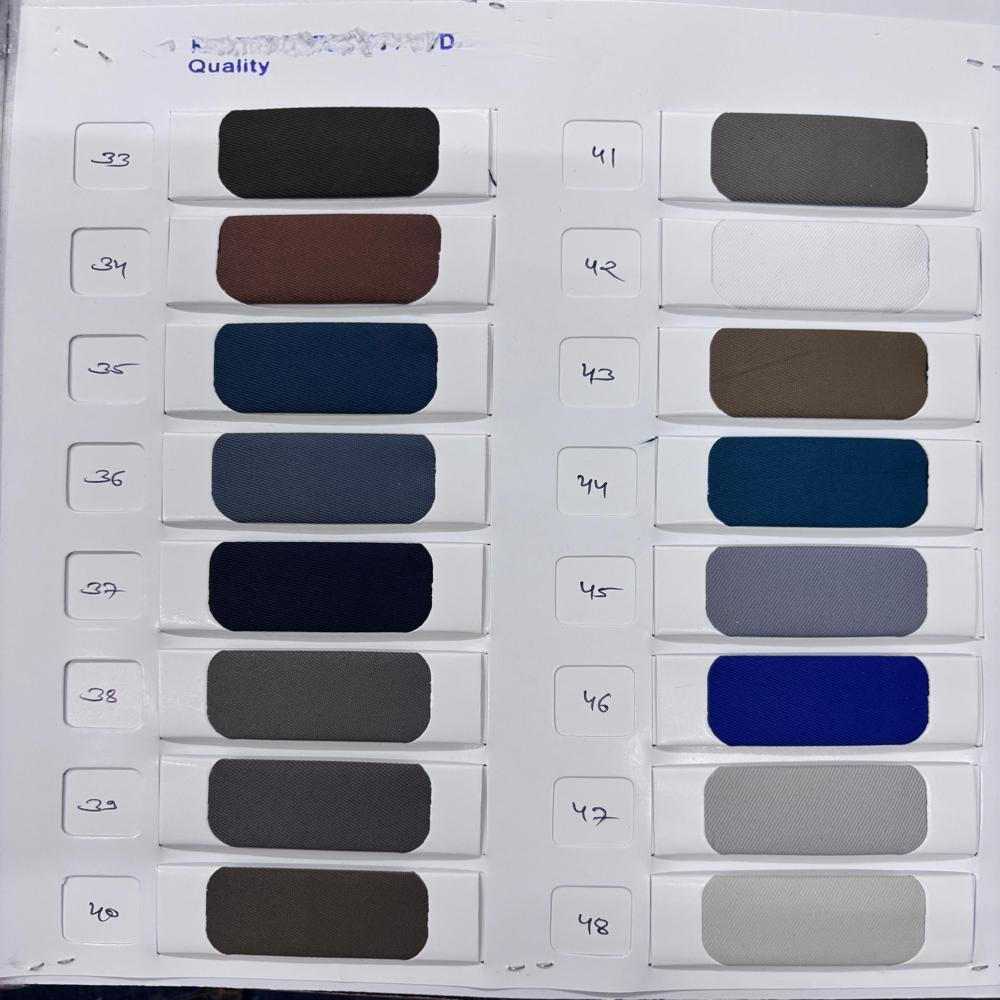 Plain Tr Suiting Fabric