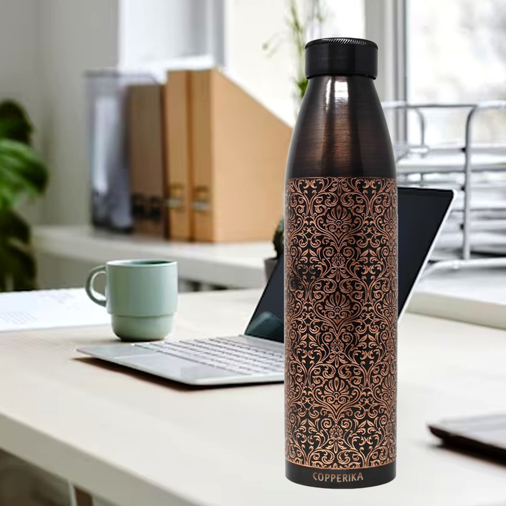 Antique Copper Bottle