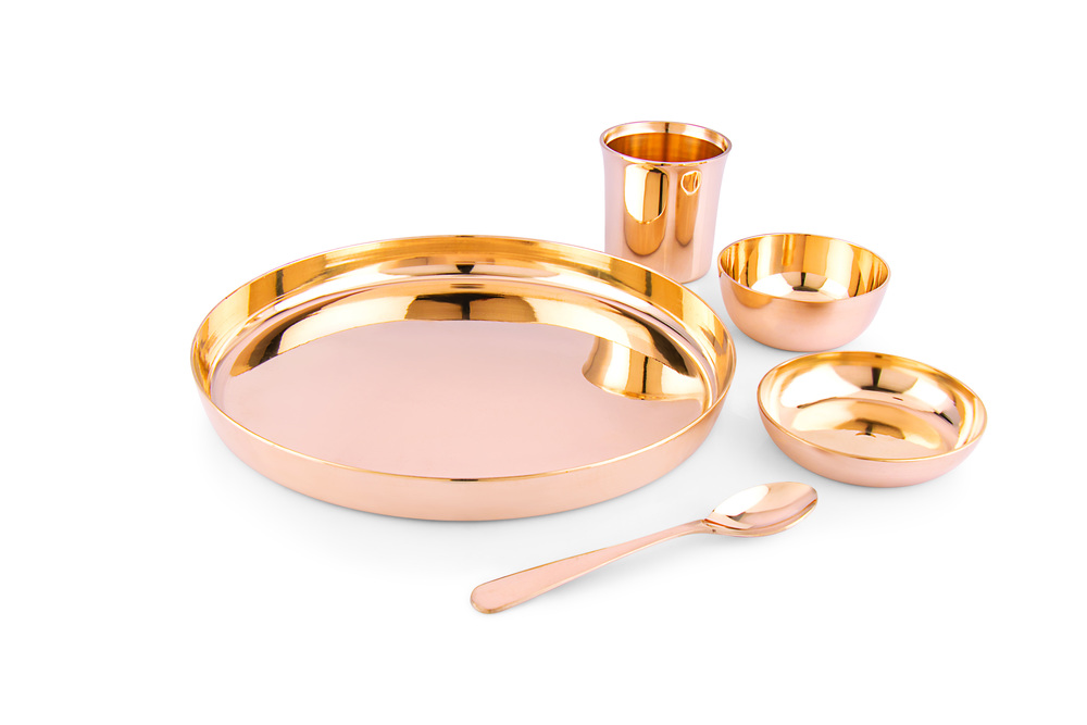 Bronze Dinner Set Of 5