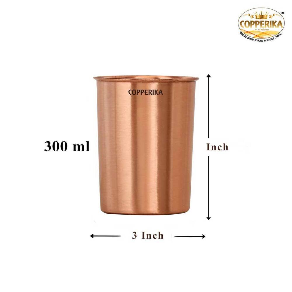 Plain Copper Glass