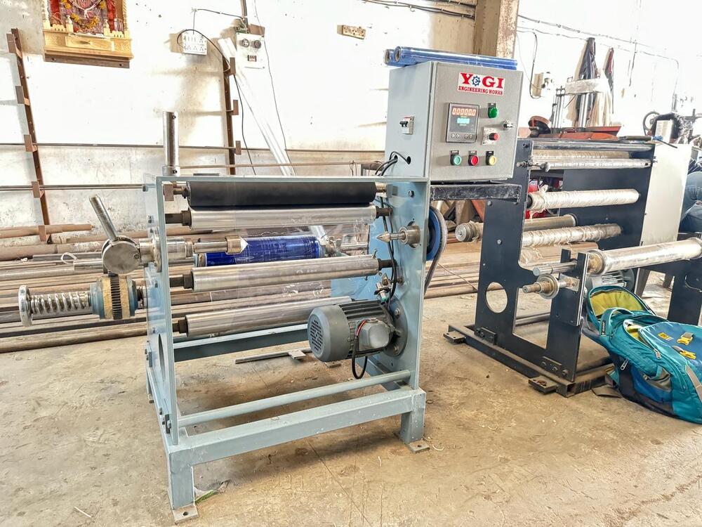 Paper Rewinding Machine - Phase: Single