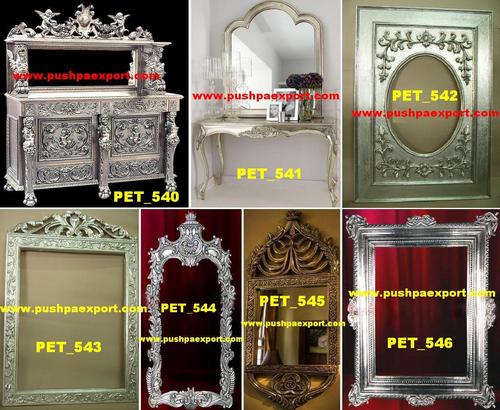 खुदी गई आइना फ्रेम