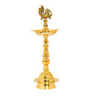 Peacock Copper Diya - Color: Various Available