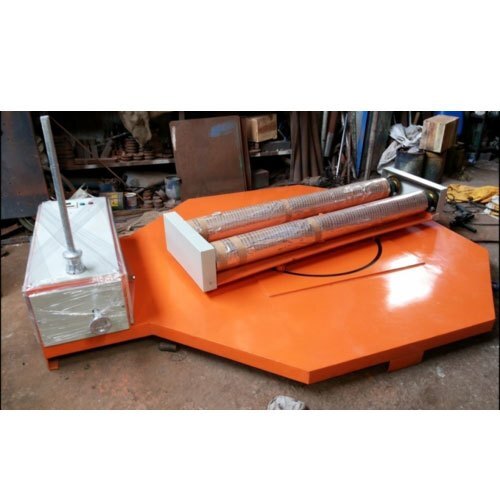 Roll To Stretch Wrapping Machine - Heavy Duty Ms Plate Structure, 700mm Roll Width, 400mm Roll Dia, 80 Kg Capacity, 1 Hp Ac Motor, Three Phase